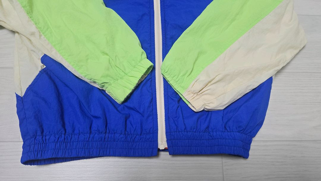 보보쇼즈 컬러블럭 바람막이 자켓 6-7 120 이미지