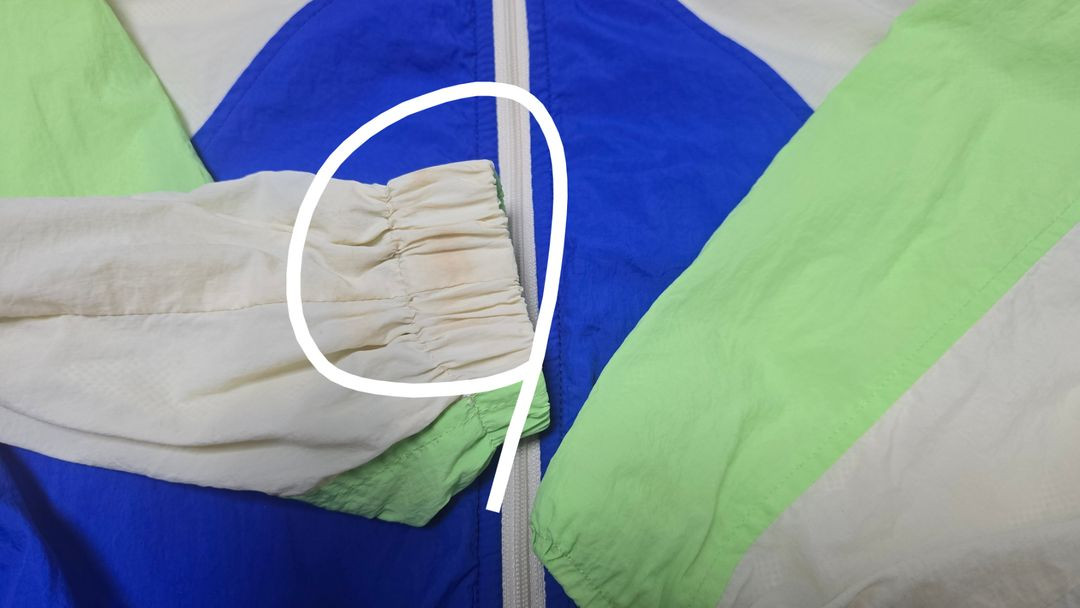 보보쇼즈 컬러블럭 바람막이 자켓 6-7 120 이미지