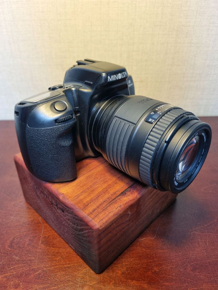 (망원렌즈)미놀타 303si 35mm 필름 자동 SLR 카메라(필카) 이미지