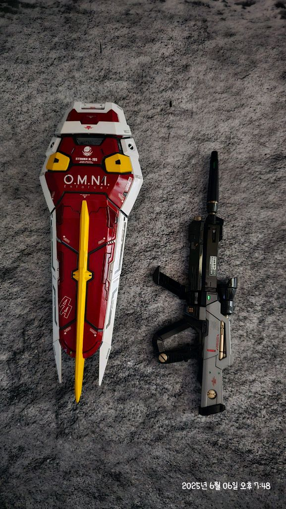 반다이 pg스트라이크 디테일 업 풀도색작 이미지