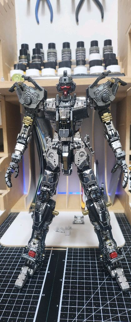 반다이 pg스트라이크 디테일 업 풀도색작 이미지