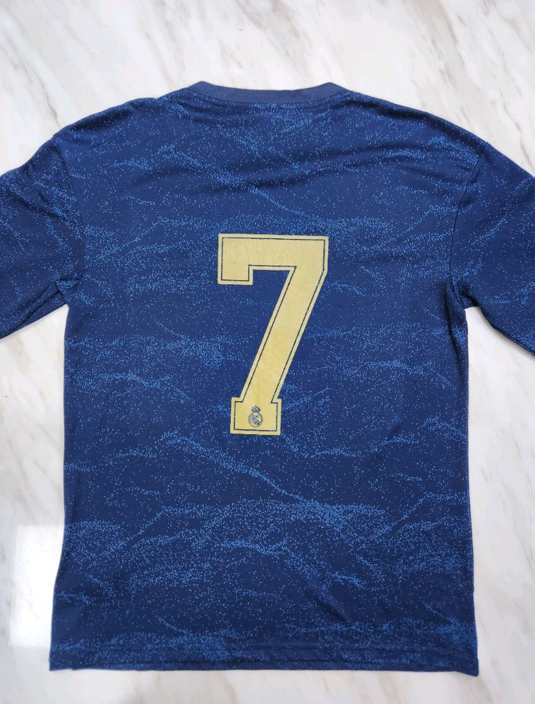 아디다스 19-20 레알마드리드 어웨이 긴팔 유니폼 M 사이즈 (나이키 퓨마 노스페이스 대한민국 국대 축구) 이미지