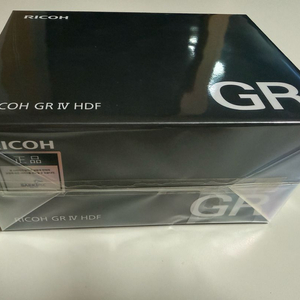 리코 GR4 HDF 세기몰정품 미개봉 팝니다 이미지