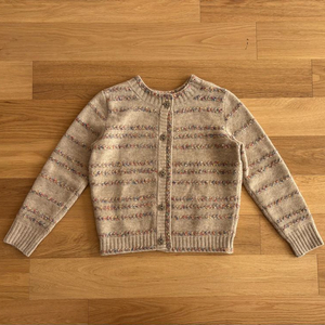 마인(MINE) 캐시미어 혼방 보석버튼 모헤어 가디건 이미지