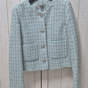 케네스레이 민트색 트위드 자켓(새상품) 이미지