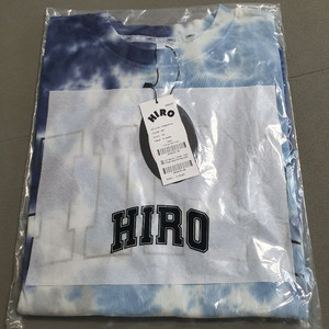 히로 160 타이다잉 반팔 네이비.구상 블루 일괄 이미지