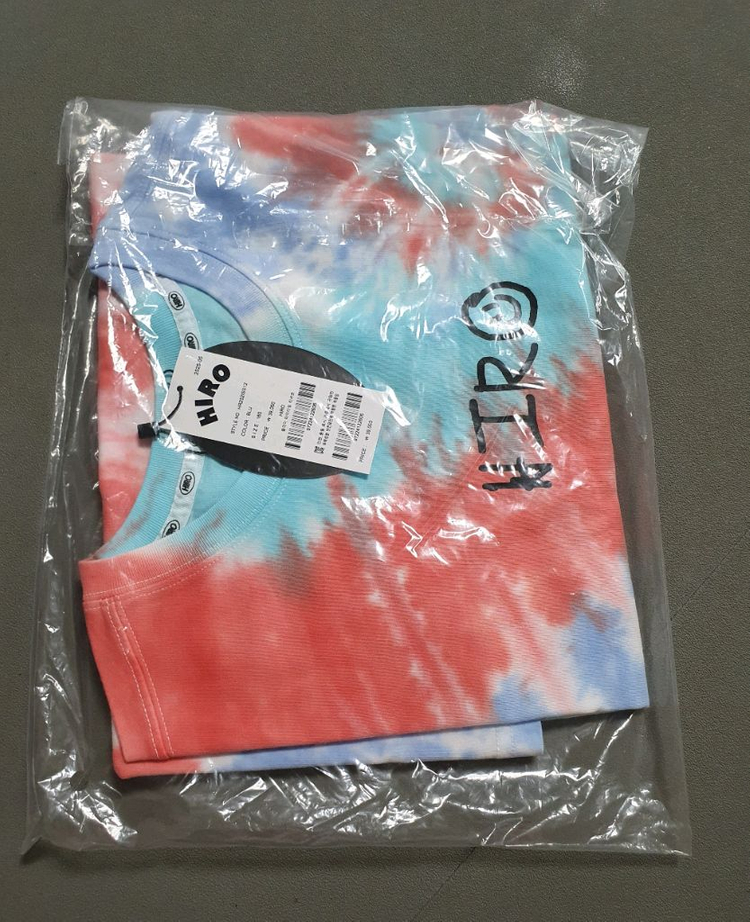 히로 160 타이다잉 반팔 네이비.구상 블루 일괄 이미지