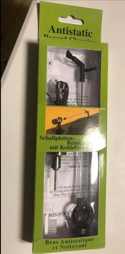 LP 레코드판 안티스태틱 클리닝 암 이미지