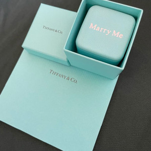 티파니앤코 프로포즈 메리미 민트박스 반지케이스 이미지