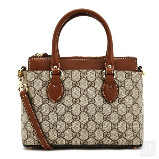 [갤러리아영수증O] 구찌 가방 GG 수프림 스몰 토트백 크로스백 (453177) 이미지