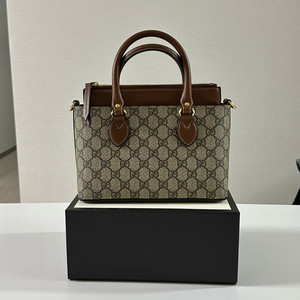 [갤러리아영수증O] 구찌 가방 GG 수프림 스몰 토트백 크로스백 (453177) 이미지