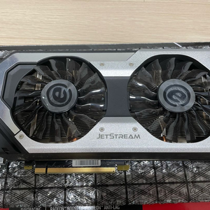 GTX1060 슈퍼 제트스트림 그래픽카드 이미지