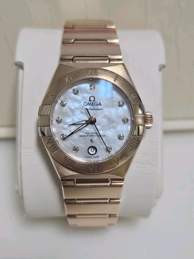 오메가여성용신형 컨스틸레이션금통29mm 이미지