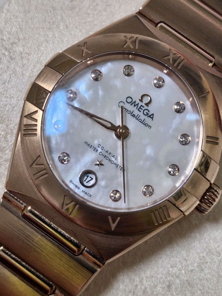 오메가여성용신형 컨스틸레이션금통29mm 이미지