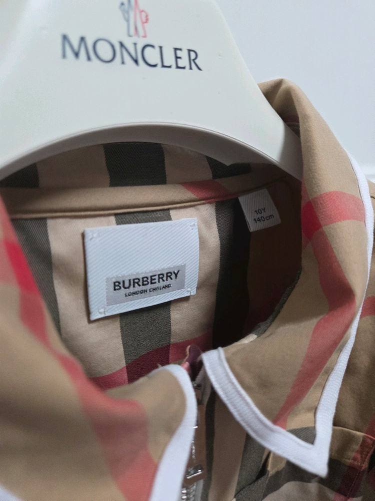 버버리키즈 원피스10y 이미지