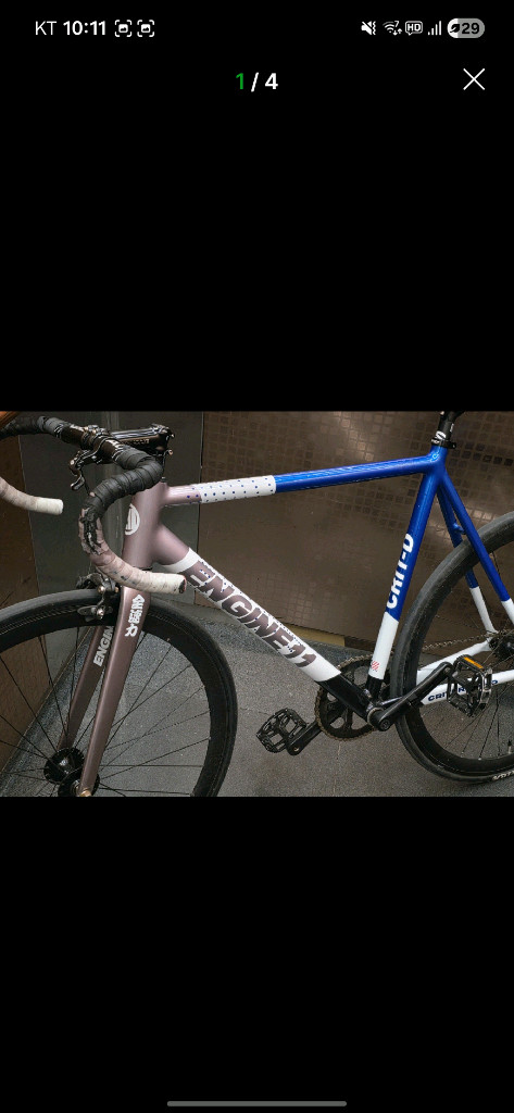 엔진11 크릿디 메탈블루 L사이즈 완차 판매만함 이미지