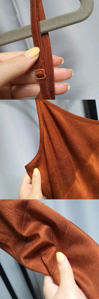 가브리엘 리 뷔스티에 슬립 민소매 롱 원피스 이미지