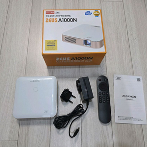 저스빔 제우스빔 A1000N 미니빔 프로젝터 FHD 1000안시 이미지