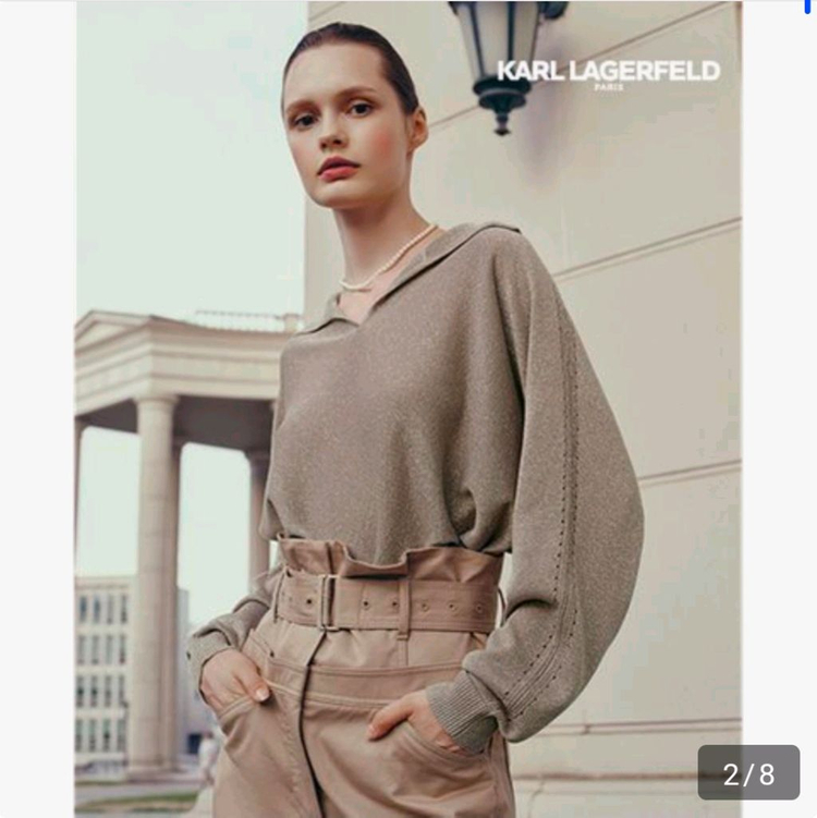 칼 라거펠트 글리터니트 펄베이지 66/ 루즈핏55 이미지