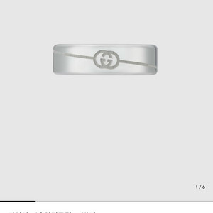 [ S급/풀패키지 ] 구찌 인터로킹 G 반지(15) 이미지