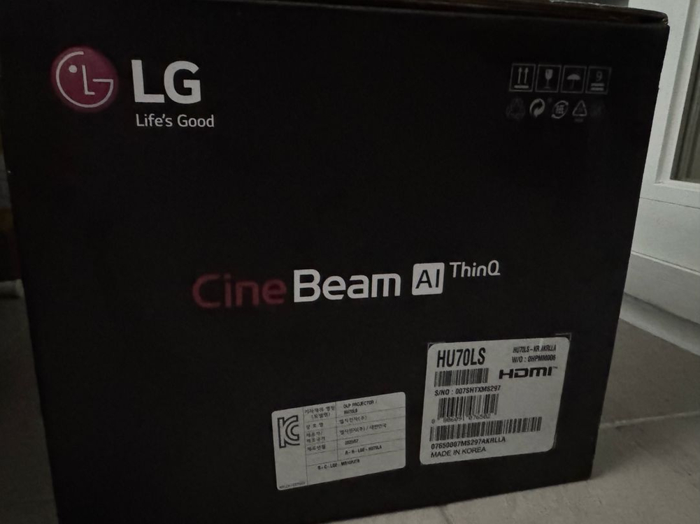 lg 씨네빔 hu70ls 이미지
