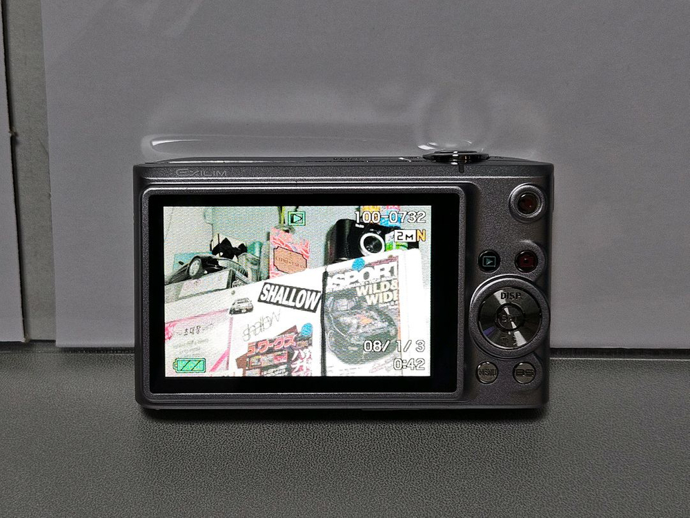 카시오 엑슬림 z200 빈티지 디카 이미지