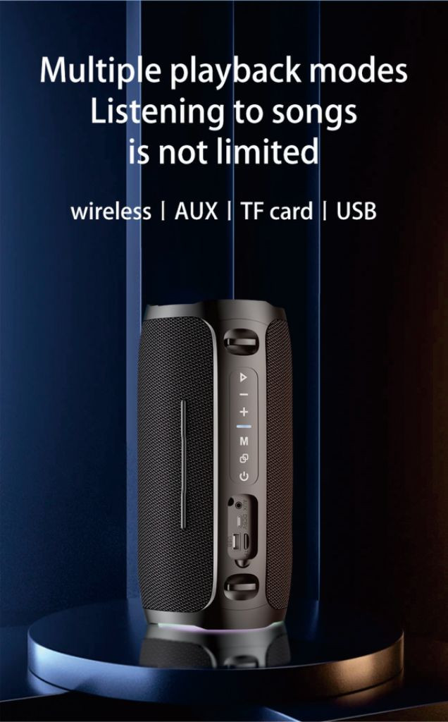 우퍼형 휴대용 블루투스 스피커 제롯 S76 이미지