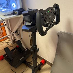 모자(moza) 레이싱 R3 휠, 포뮬러휠, 거치대 세트 이미지