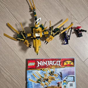 레고 70666 닌자고 골드 드래곤 이미지