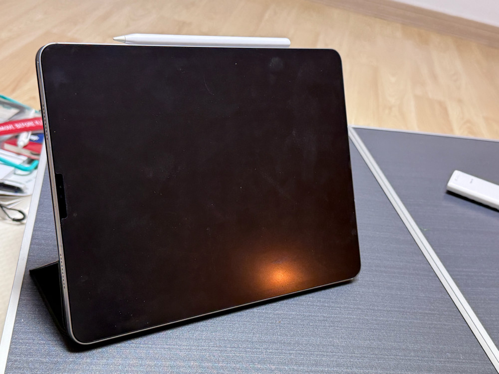 아이패드 프로 스그 12.9 m2 셀룰러+매직키보드+애플펜슬2(배터리100,초S급) 이미지