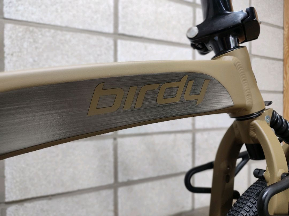 버디 정글 익스플로러 필드브라운 미니벨로 자전거 팝니다. 이미지