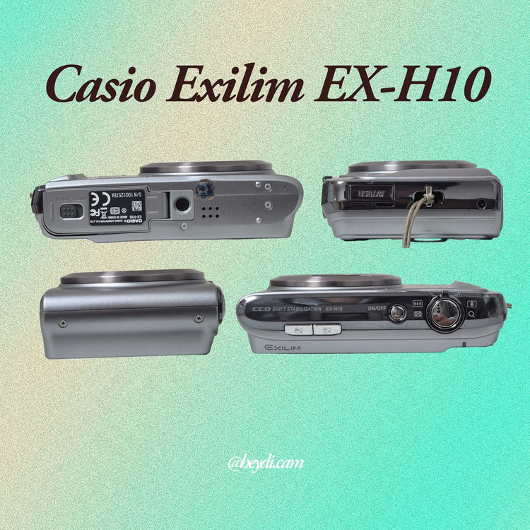 (츄디카)카시오 엑슬림 Casio Exilim EX-H10 실버 이미지