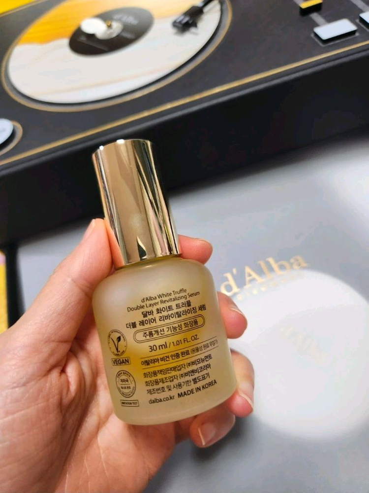 (미개봉)달바 더블 레이어 리바이탈라이징 세럼 30ml 이미지