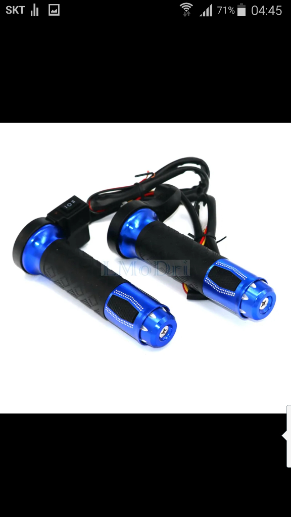 열선 그립 12v 오토바이 스쿠터 핸들 바 HOT 이미지