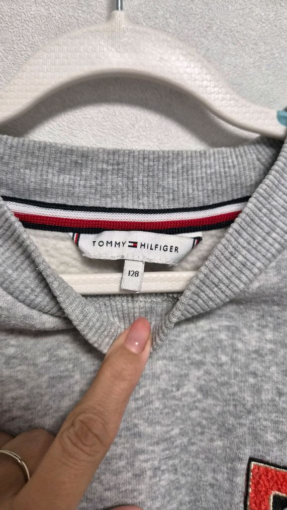 타미힐피거 키즈 롱 티셔츠 이미지