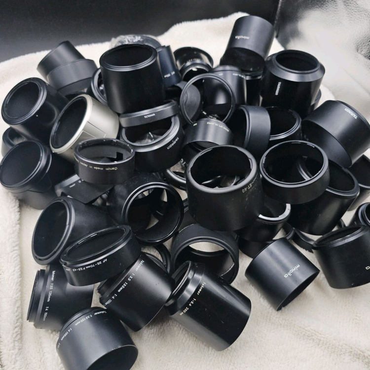 78점 필름카메라 필카 렌즈 후드 올드 카메라렌즈 스틸후드 올드 희귀 이미지