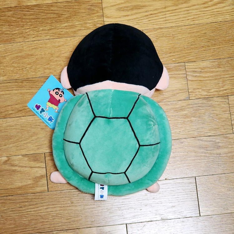 새상품)30cm 짱구 거북이옷 인형_귀여운 소품_중형 인테리어 빅 누이_크레인 프라이즈 상품 이미지