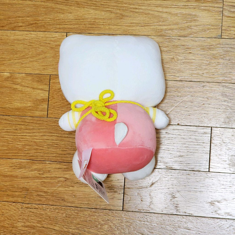 새상품)22cm 헬로키티 카메라 인형_귀여운 소품_중형 인테리어 빅 누이_산리오 키티 크레인 프라이즈 상품 굿즈 이미지