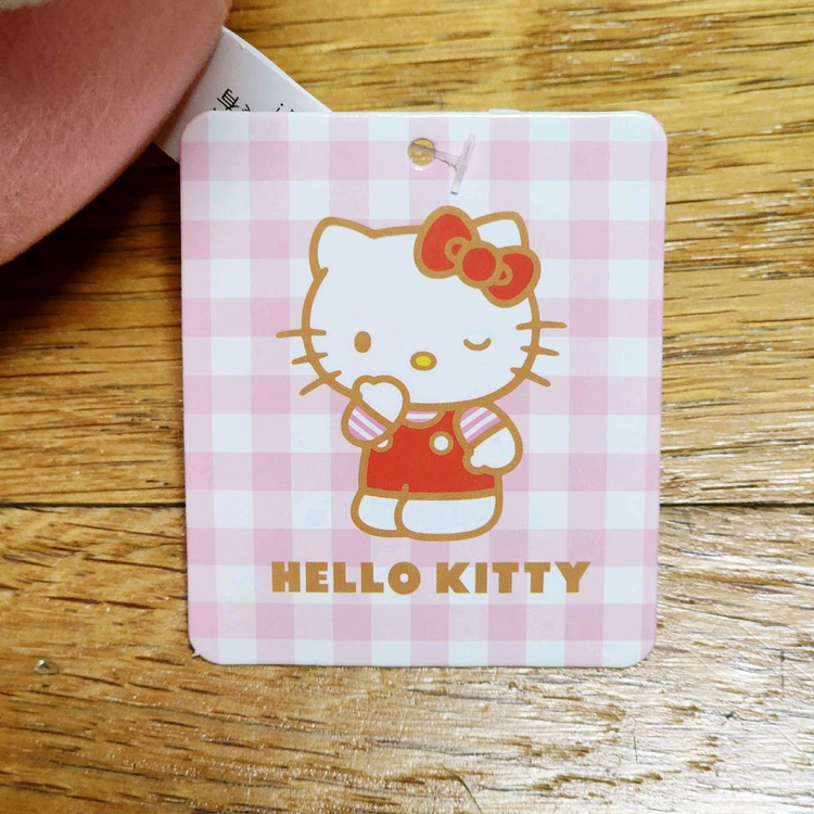 새상품)22cm 헬로키티 카메라 인형_귀여운 소품_중형 인테리어 빅 누이_산리오 키티 크레인 프라이즈 상품 굿즈 이미지