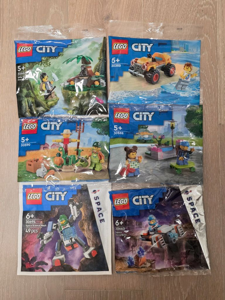 레고 폴리백 씨티, 크리에이터, 프랜즈 등 이미지