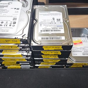상태 좋은 3.5인치 HDD 하드디스크 여러개 팝니다. 이미지