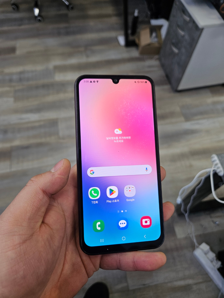 삼성A245래드판매 퀀텀2판매 중고폰 이미지