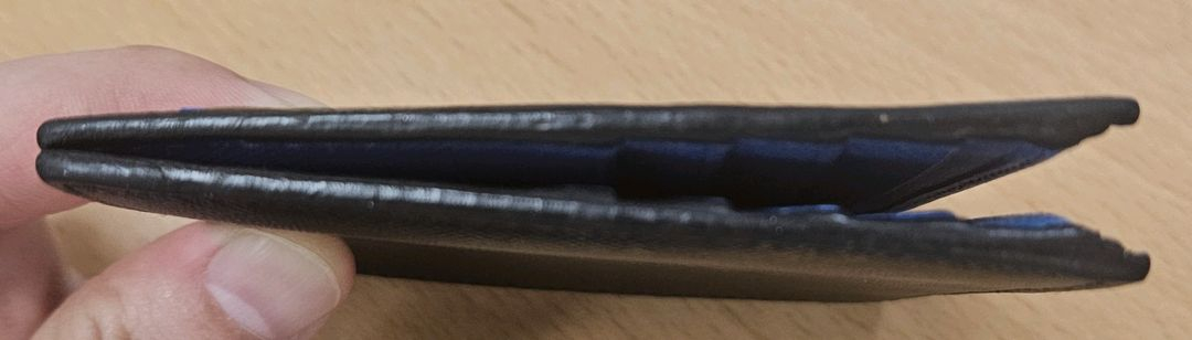 프라다 사피아노 레더 반지갑(정품) 이미지