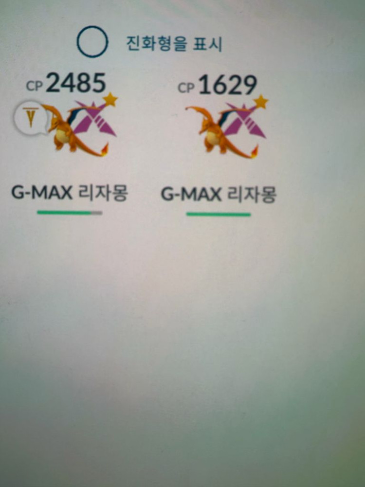 포켓몬고 거다이맥스 판매 이미지