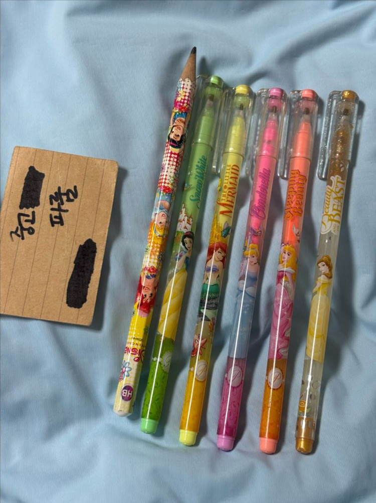 정품 디즈니 인어공주 에리얼 스티커북 +정품 공주 스티커 +덤 이미지