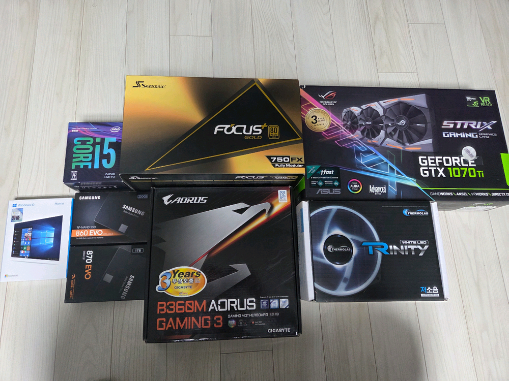 롤,발로란트 잘돌아가는 중고컴퓨터 팝니다 이미지