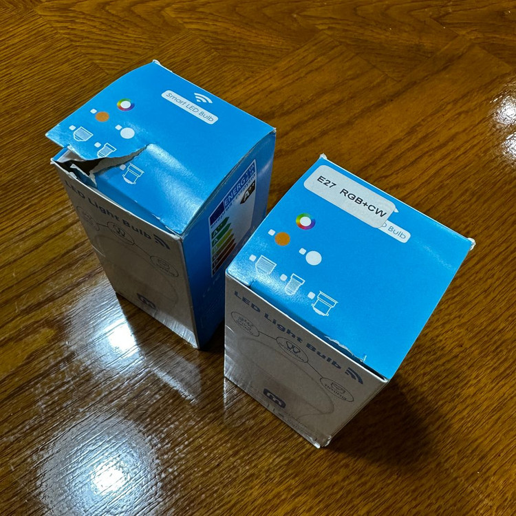 E26 RGB 8W LED 스마트 전구 1개 전구색 주광색 Wifi 구글홈 알렉사 호환 조명 스마트홈 IoT 500 이미지