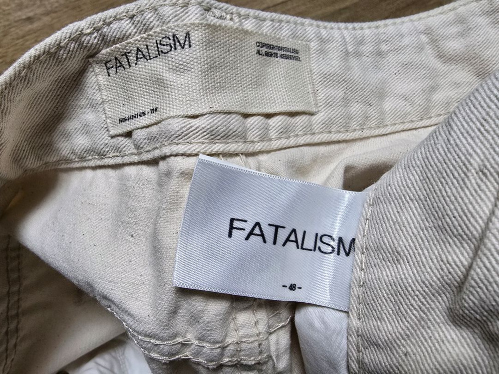 페이탈리즘 데님 오프화이트 48 팝니다 이미지