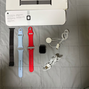 애플워치 se2 40mm 실버 급처 이미지