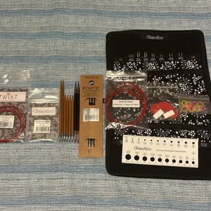 치아오구 트위스트 스몰세트 및 다양한 치아오구 개별 바늘 이미지